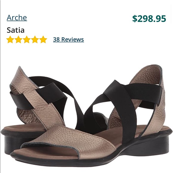 Arche Satia Sandals, size 9
